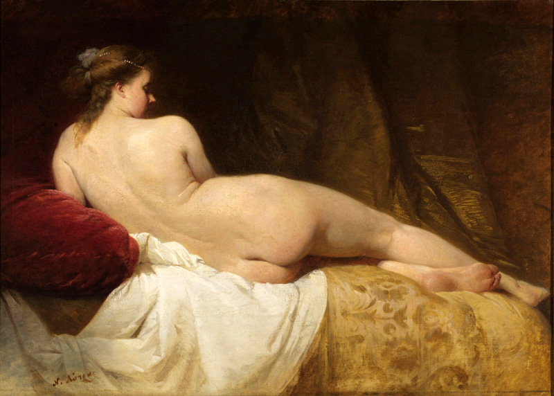 reclining woman